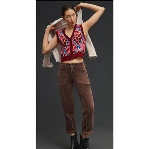 Anthropologie x Pilcro Corduroy Trousers